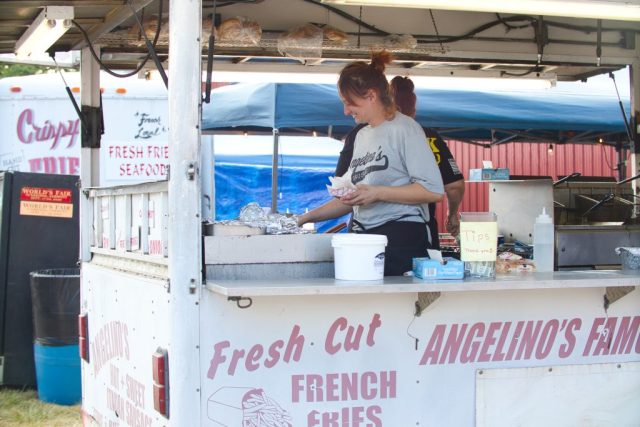 Caledonia County Fair – Angelino’s Sausage House – Tiffany Eilert and Kelly Marsh