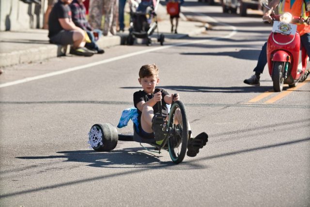 Burk Fall Festival – parade – drift bike